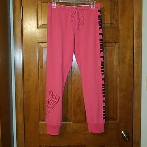 Pink by Victoria's Secret Joggers.